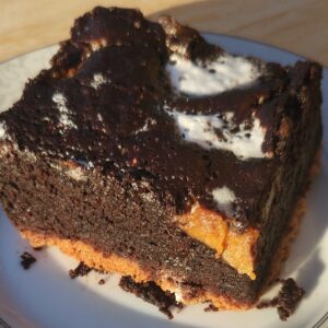 Sweet Potato Marshmallow Brownie