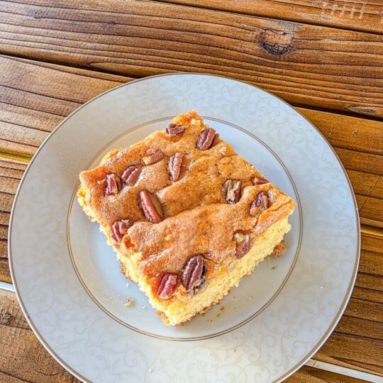 Maple Pecan Blondie