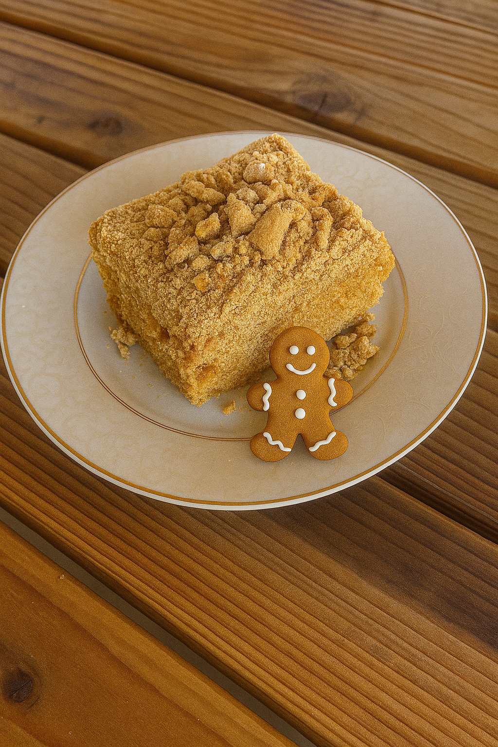 Gingerbread Cookie Blondie 1 Gingerbread Cookie Blondie