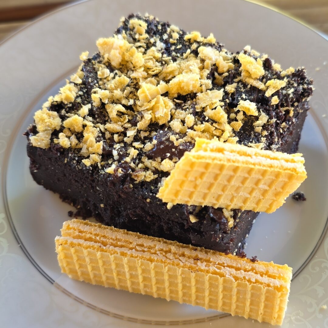 Nutella Wafer Brownie